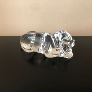 Princess House Crystal Dog